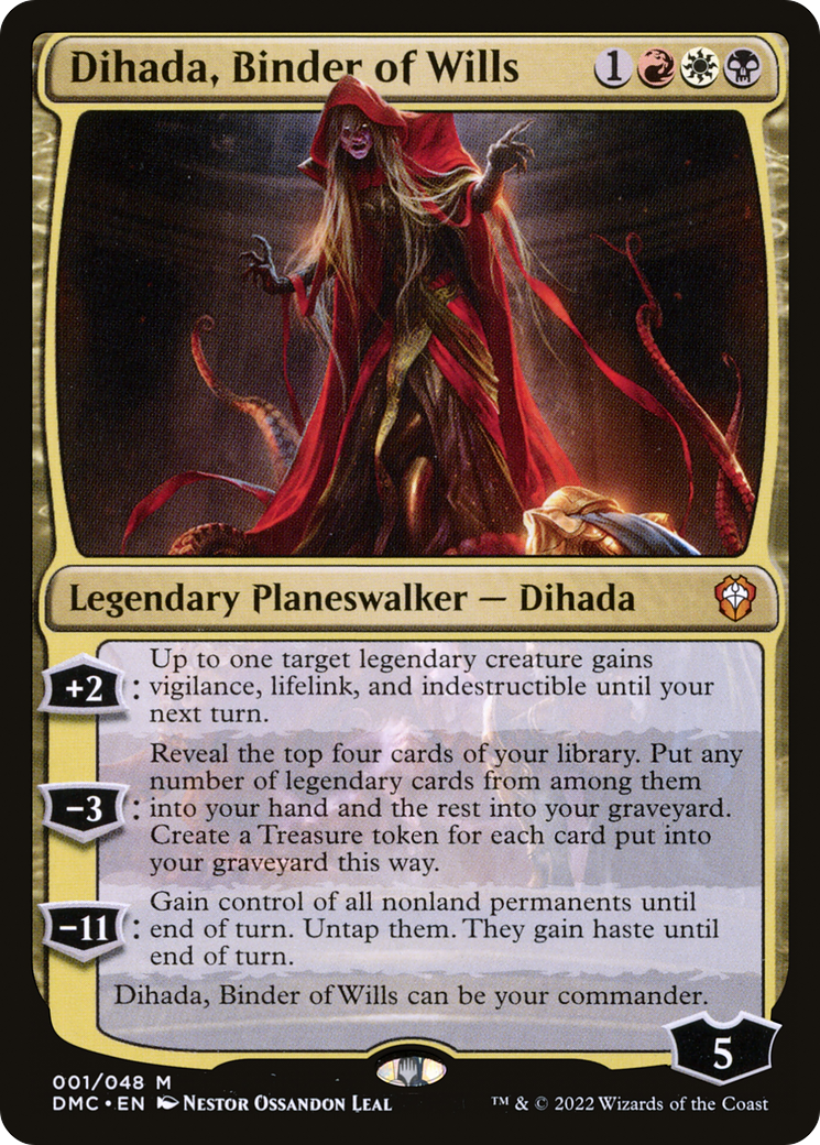 Dihada, Binder of Wills (DMC-001) -