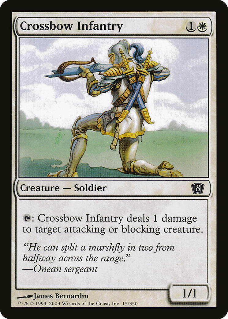 Crossbow Infantry (8ED-15★) -  Foil