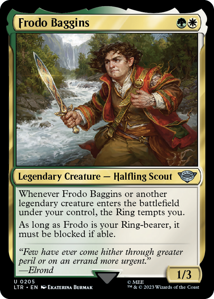 Frodo Baggins (LTR-205) -  Foil