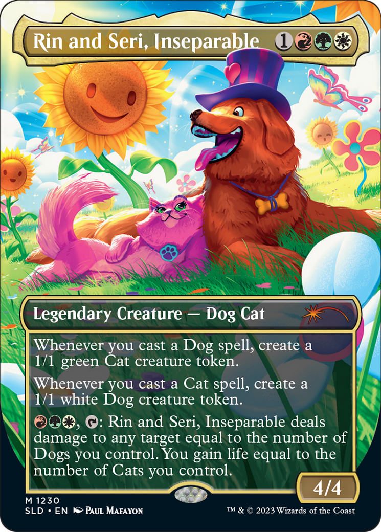 Rin and Seri, Inseparable (SLD-1230) -  (Borderless) Foil