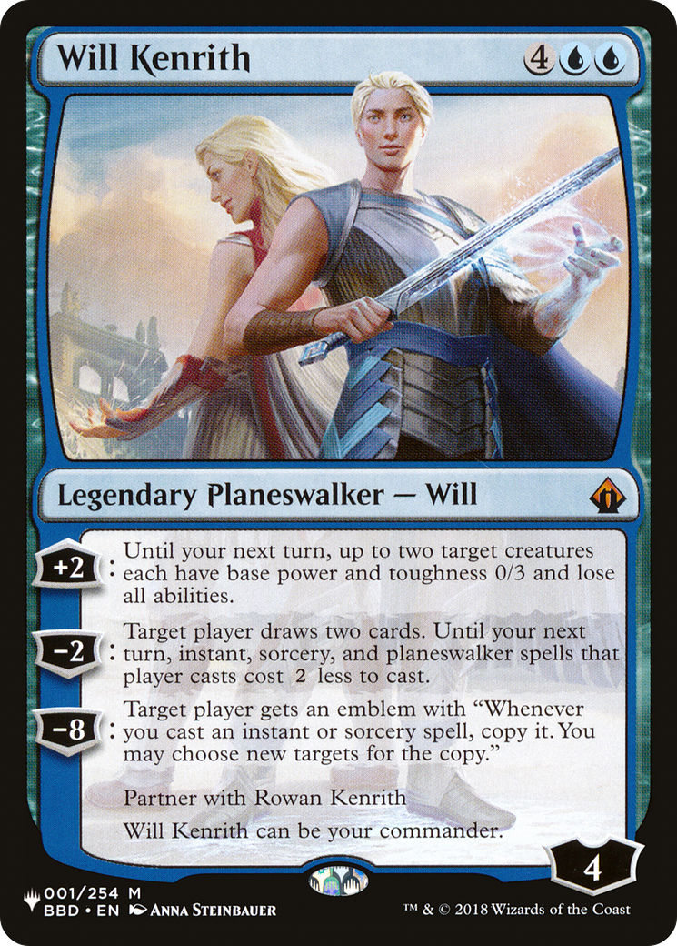 Will Kenrith (LIST-BBD-1) -