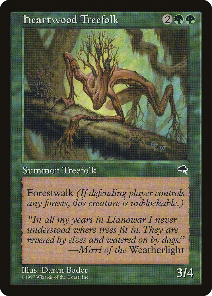 Heartwood Treefolk (TMP-233) -