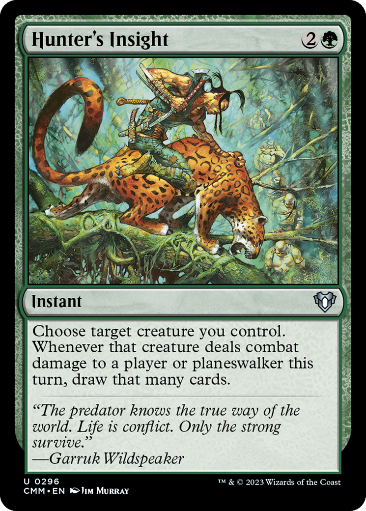 Hunter's Insight (CMM-296) -  Foil