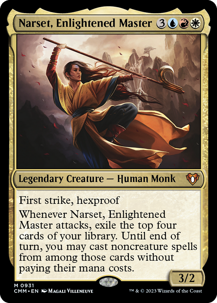 Narset, Enlightened Master (CMM-931) -