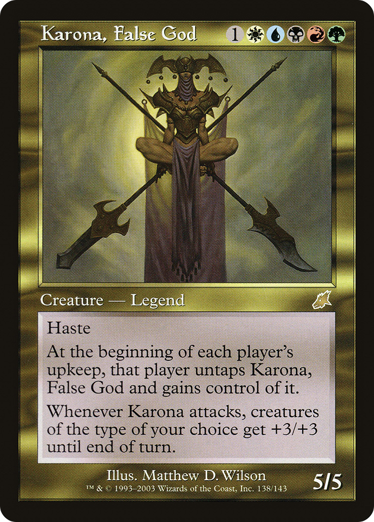 Karona, False God (SCG-138) -