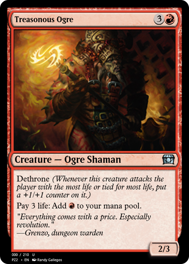 Treasonous Ogre (PZ2-65779) -  Foil