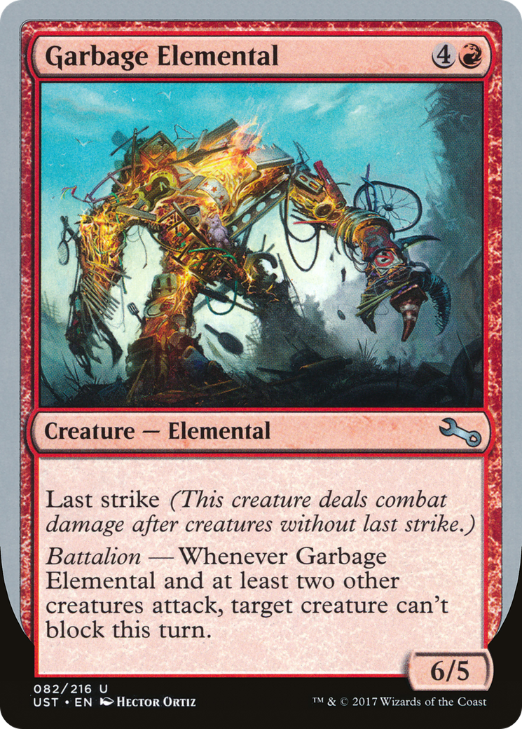 Garbage Elemental (UST-82F) -  Foil