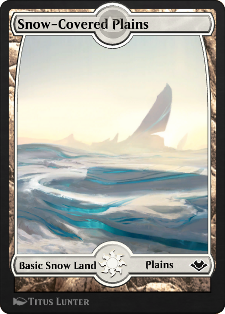 Snow-Covered Plains (PANA-257) - : (Full Art)