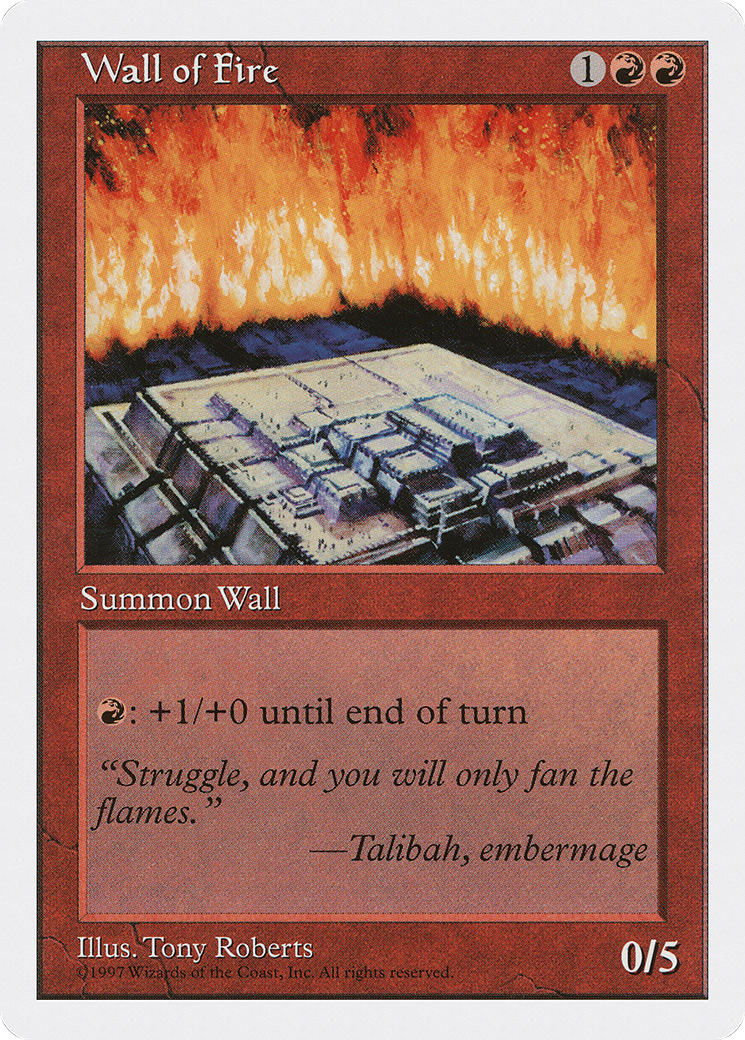 Wall of Fire (5ED-273) -