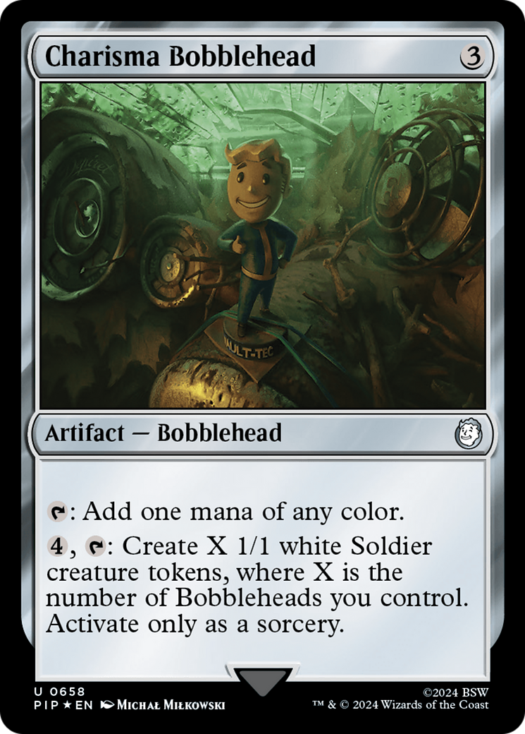 Charisma Bobblehead (PIP-658) -  Foil