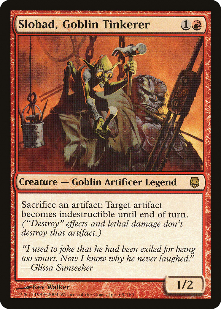 Slobad, Goblin Tinkerer (DST-069) -