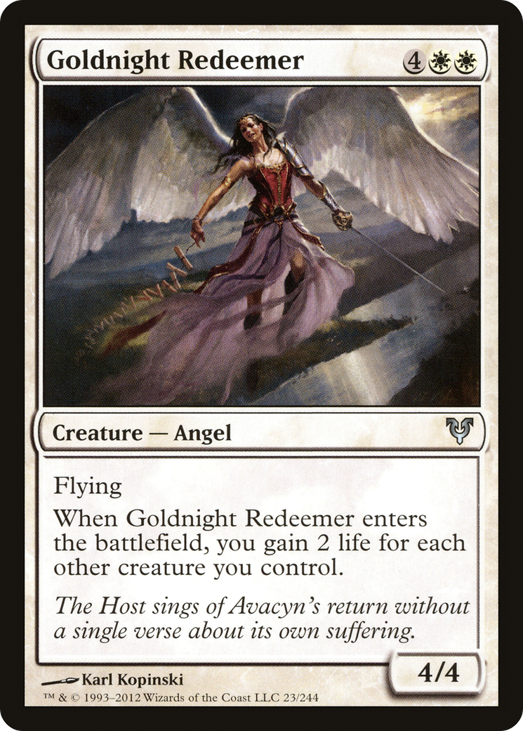 Goldnight Redeemer (AVR-023) -