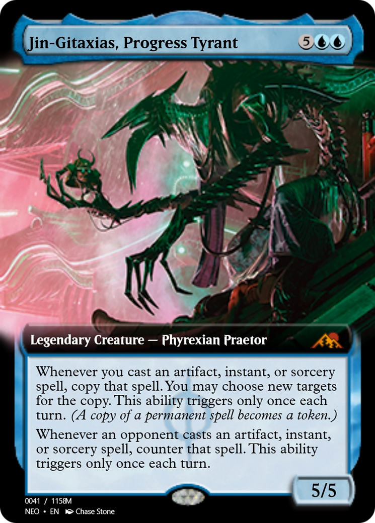 Jin-Gitaxias, Progress Tyrant (PRM-97945) -  Foil