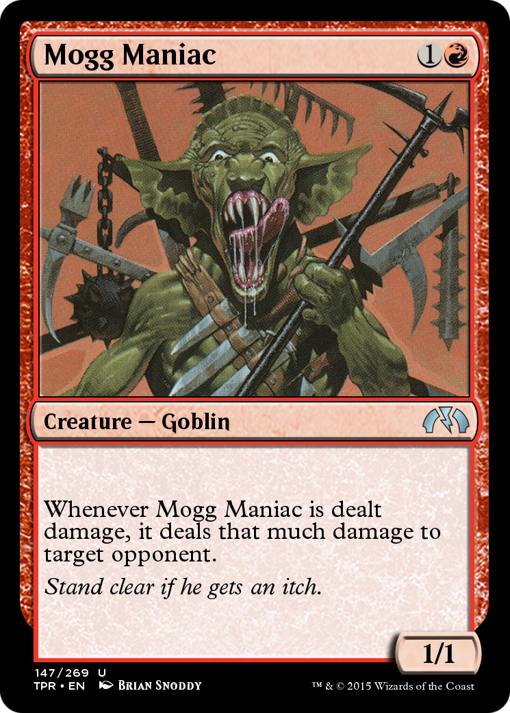 Mogg Maniac (TPR-147) -  Foil