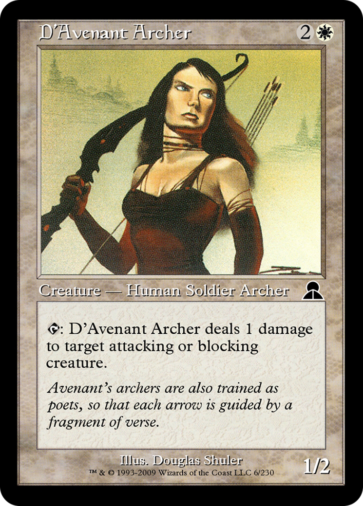 D'Avenant Archer (ME3-006) -  Foil