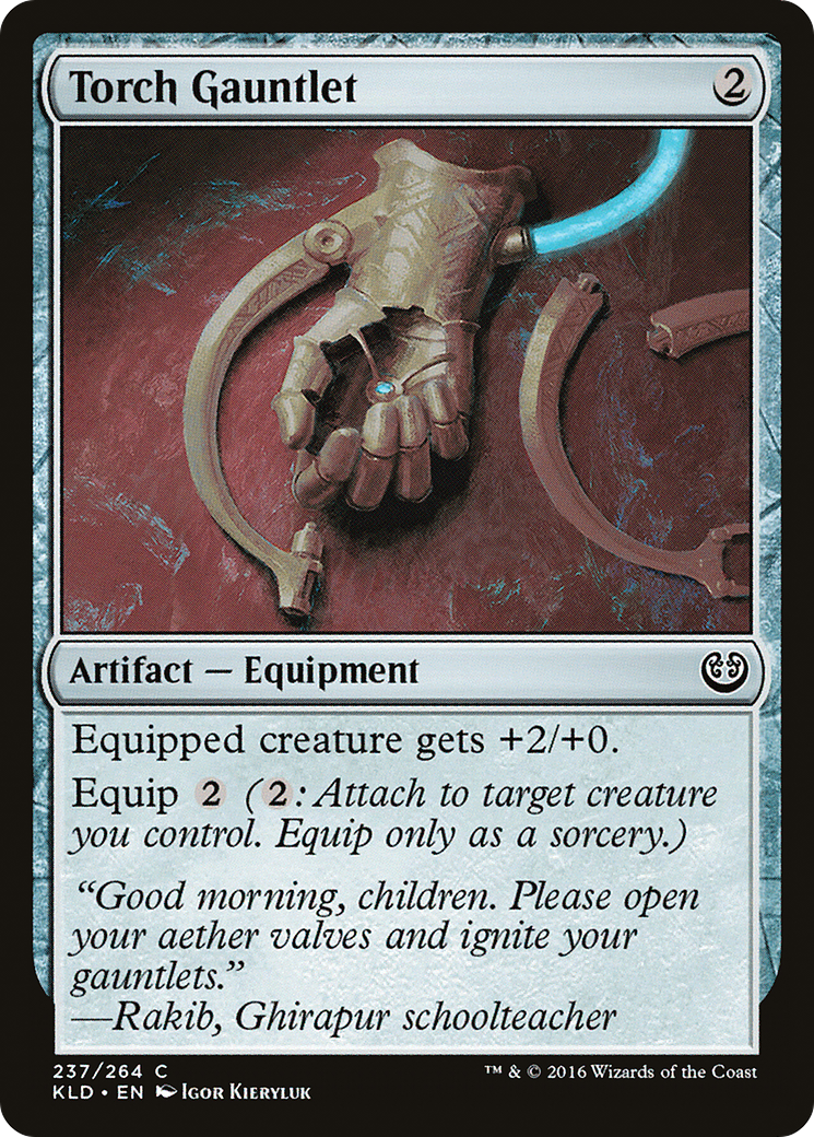 Torch Gauntlet (KLD-237) -  Foil