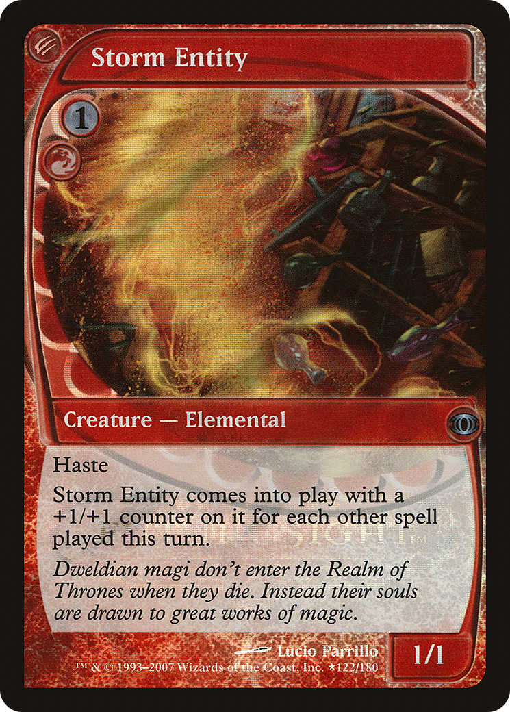 Storm Entity (LARP-122★) -  Foil