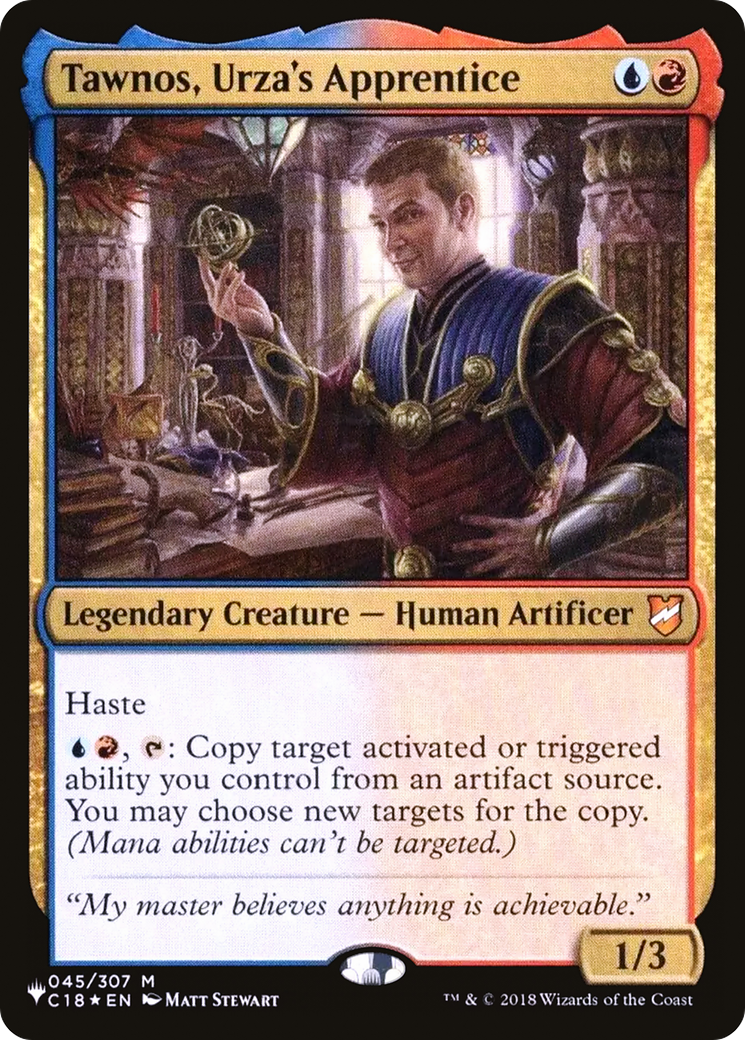 Tawnos, Urza's Apprentice (LIST-C18-45) -