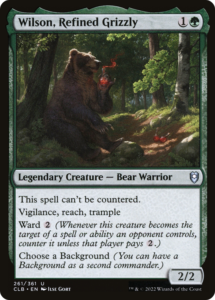 Wilson, Refined Grizzly (CLB-261) -  Foil