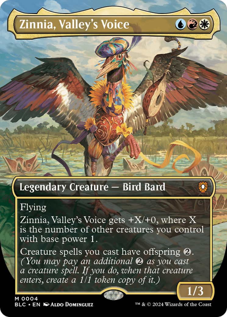 Zinnia, Valley's Voice (BLC-004) -  (Borderless) Foil