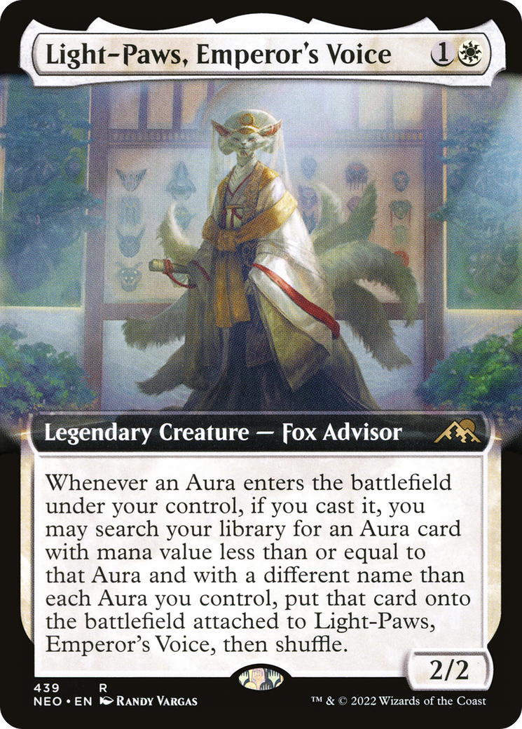 Light-Paws, Emperor's Voice (NEO-439) - : (Extended Art) Foil