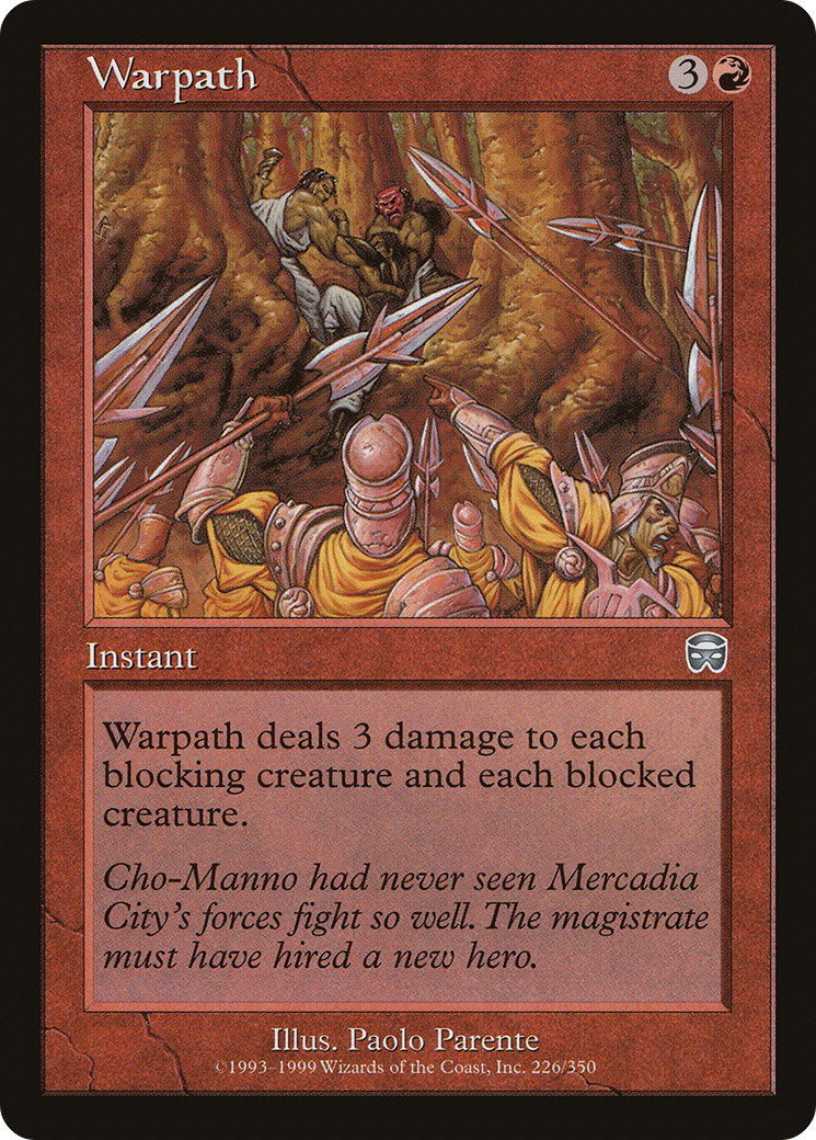 Warpath (MMQ-226) -  Foil