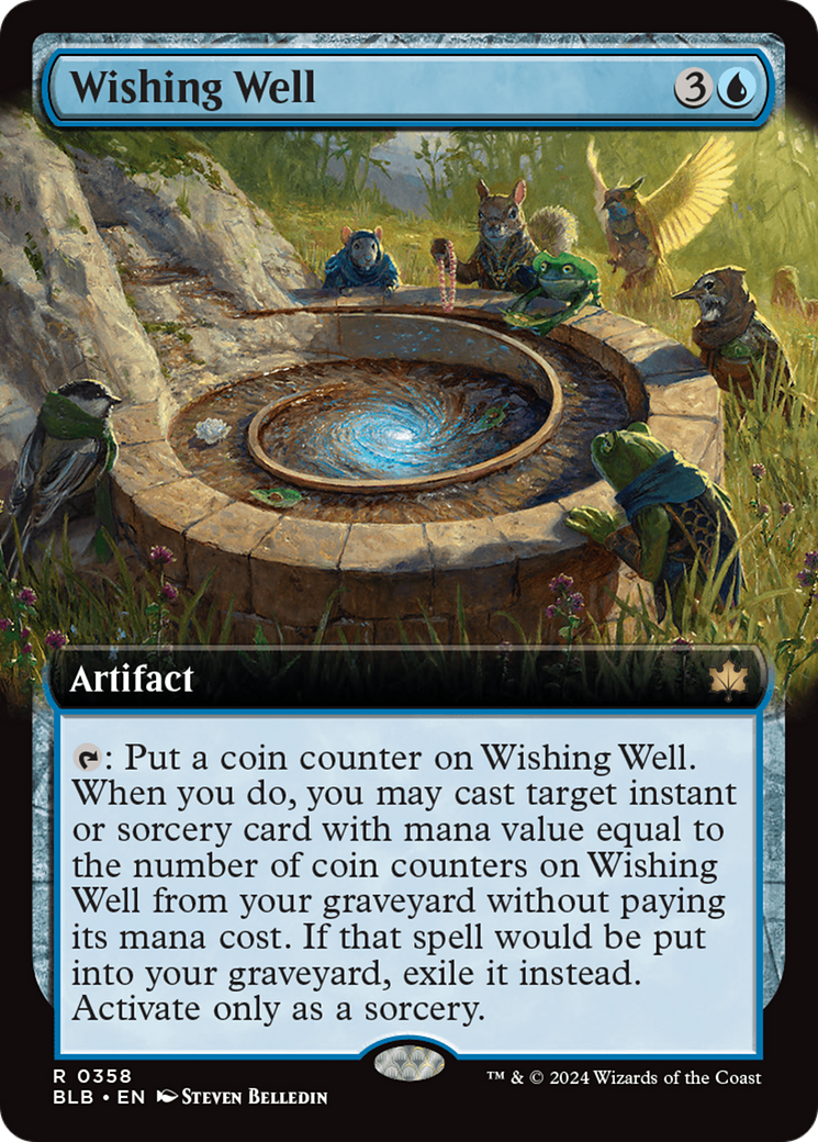 Wishing Well (BLB-358) - : (Extended Art) Foil