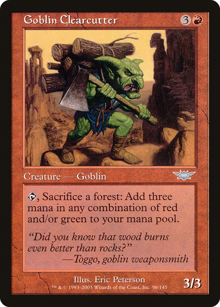 Goblin Clearcutter (LGN-096) -