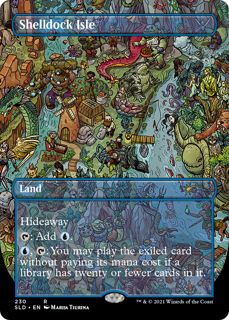 Shelldock Isle (SLD-230) -  (Borderless) Foil