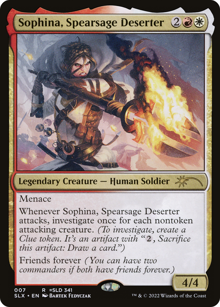 Sophina, Spearsage Deserter (SLX-007) -