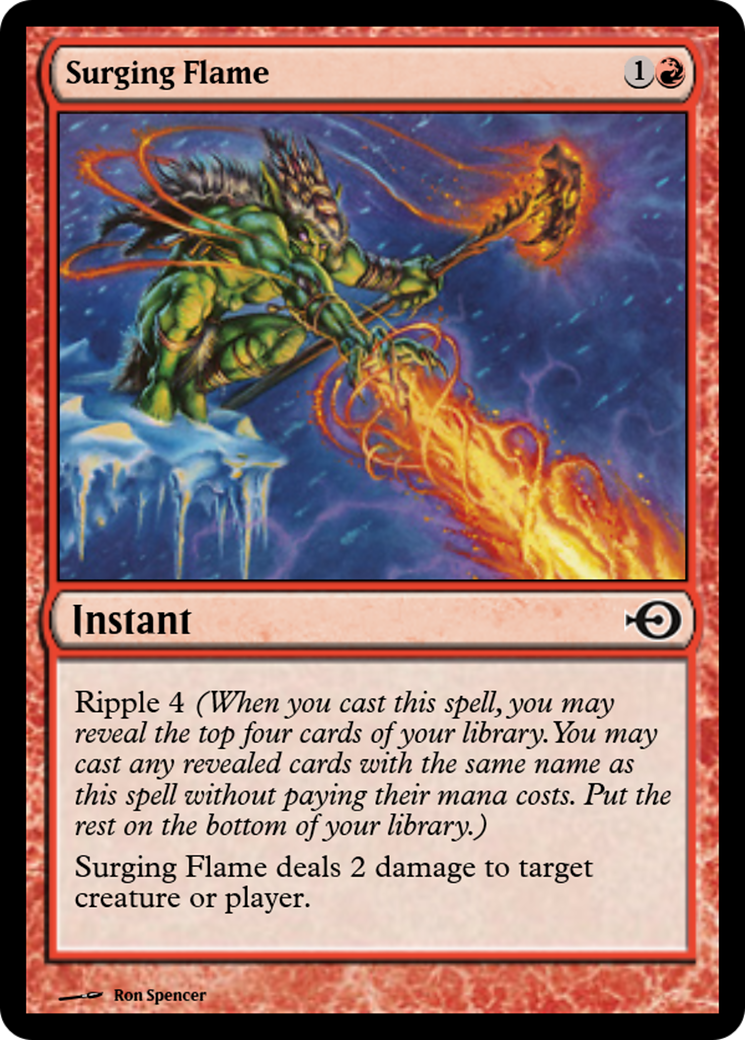 Surging Flame (PRM-35178) -  Foil