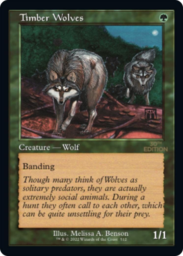 Timber Wolves (30A-512) -