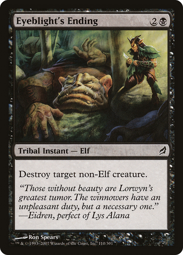 Eyeblight's Ending (LRW-110) -  Foil