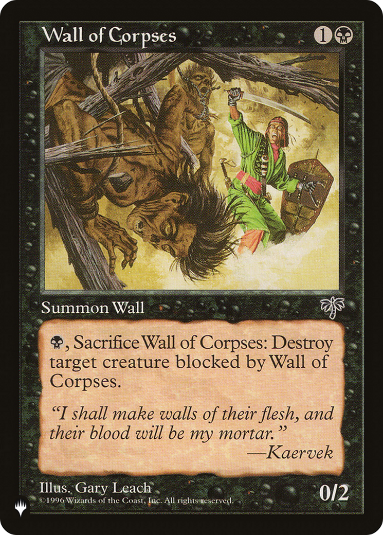 Wall of Corpses (LIST-MIR-151) -