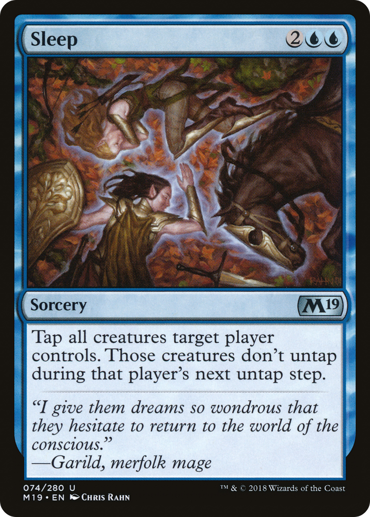 Sleep (M19-074) -  Foil