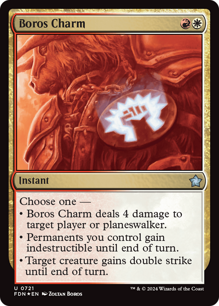 Boros Charm (FDN-721) -  Foil