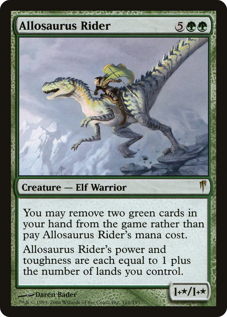 Allosaurus Rider (CSP-101) -