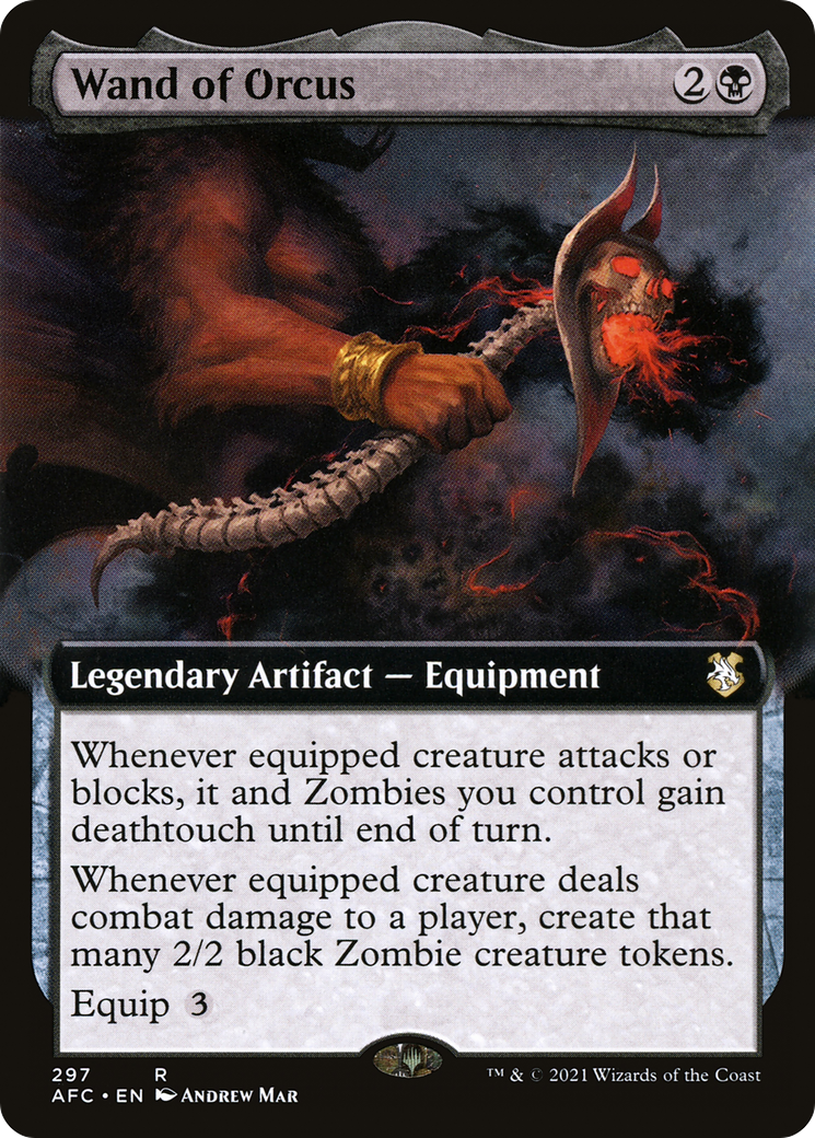 Wand of Orcus (AFC-297) - : (Extended Art)