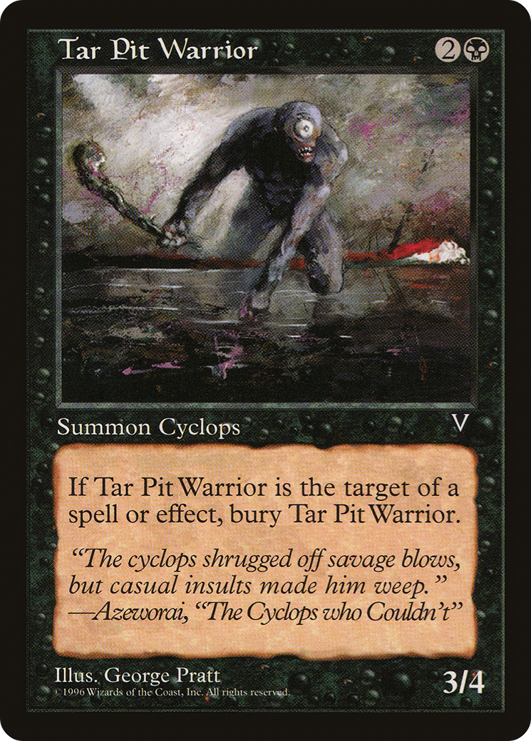 Tar Pit Warrior (VIS-070) -