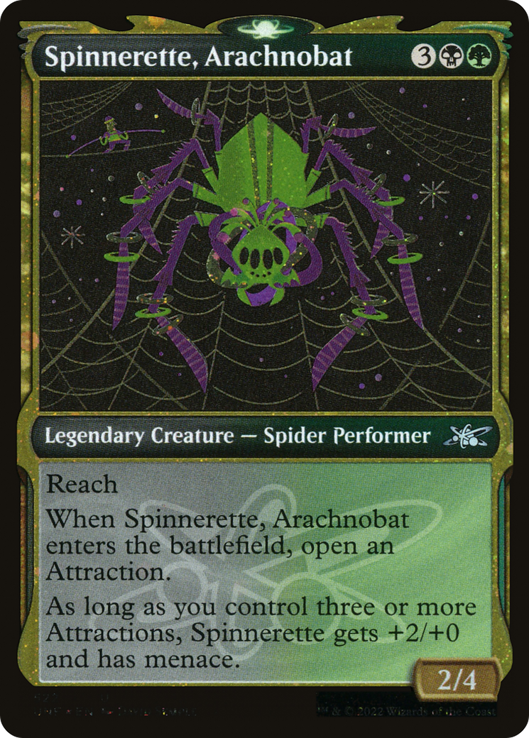 Spinnerette, Arachnobat (UNF-522) - : (Showcase) Foil