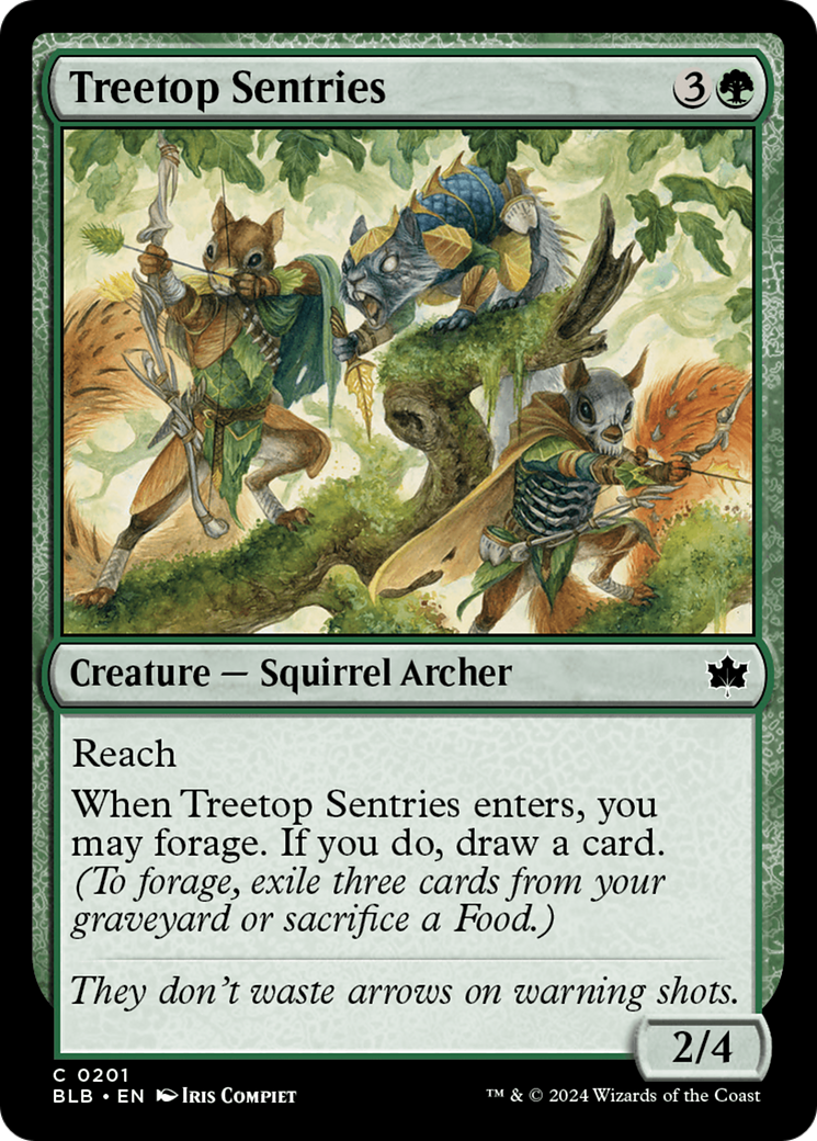 Treetop Sentries (BLB-201) -  Foil