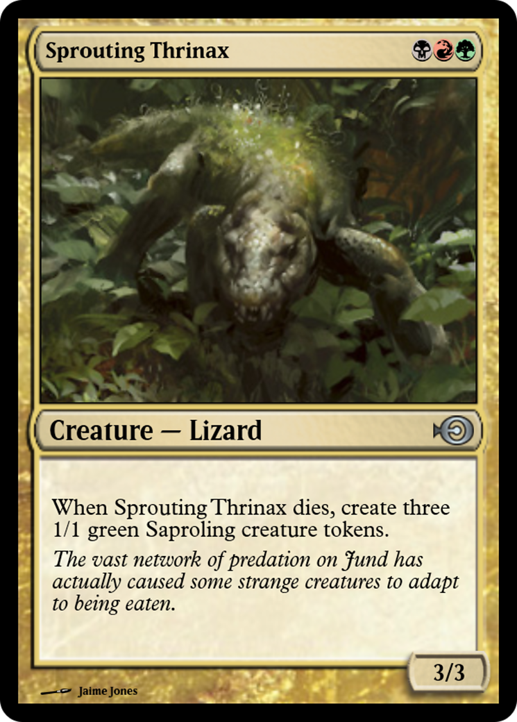 Sprouting Thrinax (PRM-31451) -  Foil