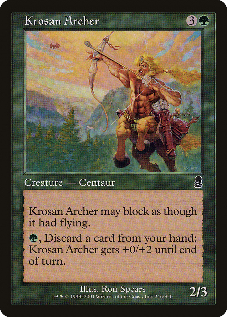 Krosan Archer (ODY-246) -  Foil