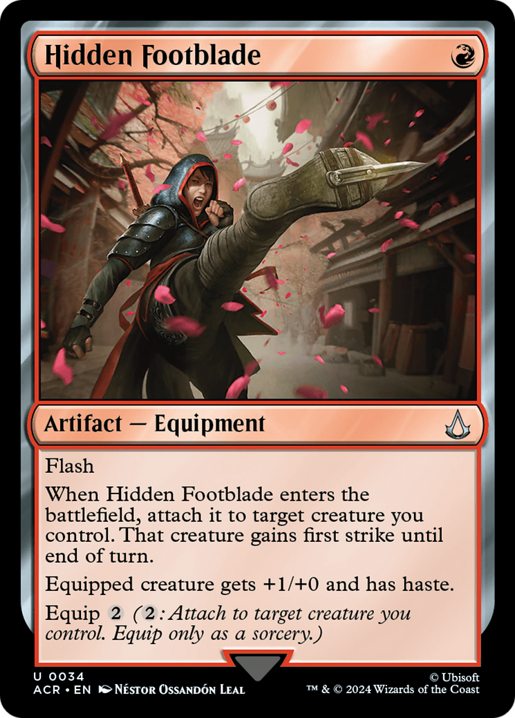 Hidden Footblade (ACR-034) -  Foil