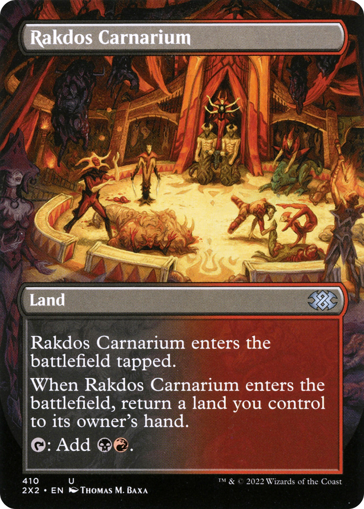 Rakdos Carnarium (2X2-410) -  (Borderless)