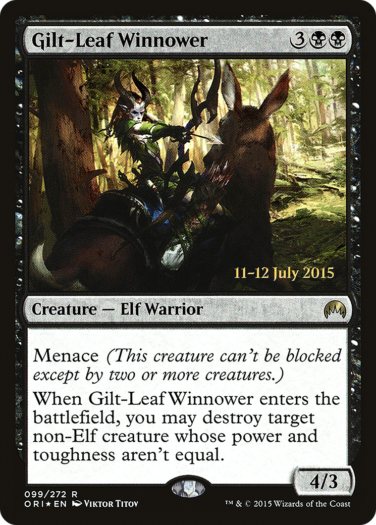 Gilt-Leaf Winnower (PRE-99S) -  Foil