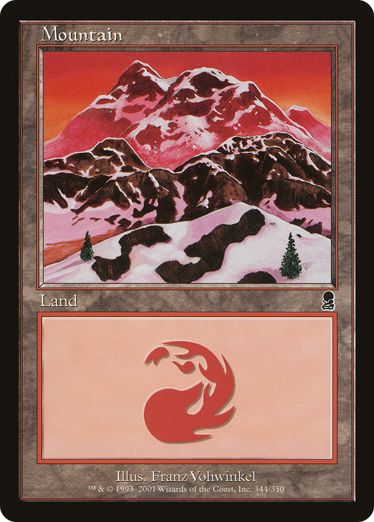 Mountain (ODY-344) -  Foil