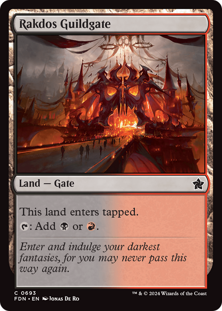 Rakdos Guildgate (FDN-693) -