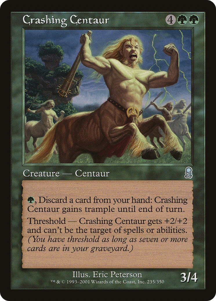 Crashing Centaur (ODY-235) -  Foil