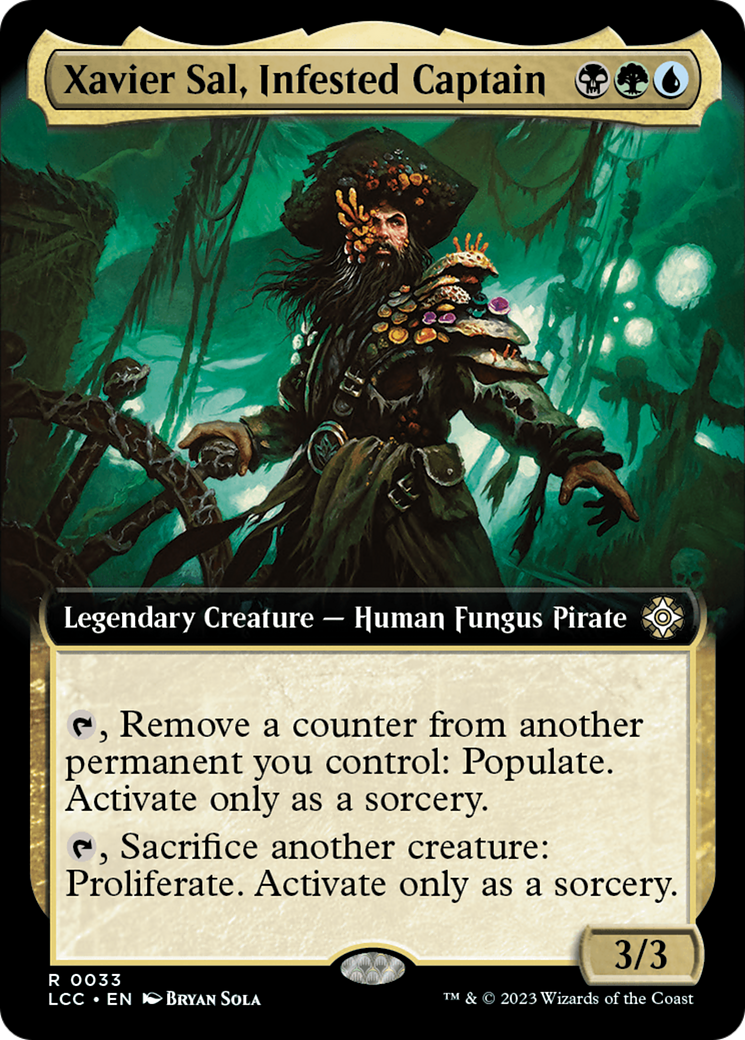 Xavier Sal, Infested Captain (LCC-033) - : (Extended Art)